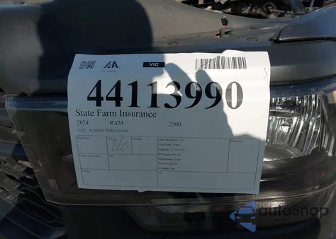 2024 Ram 2500 Tradesman 4X4 6'4 Box from USA, damaged, VIN 3C6TR5CJ5RG313646